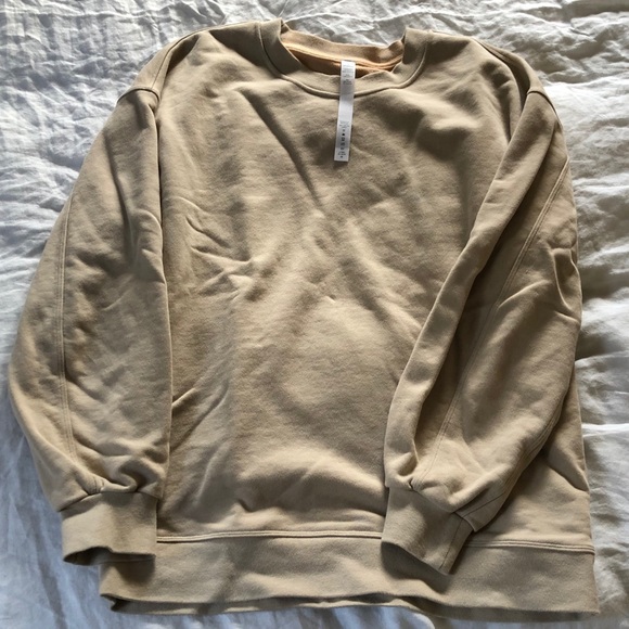 Lululemon Perfectly Oversized Crew *damaged* - Picture 2 of 6